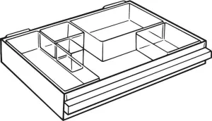 103114 250-03 12,6x9,45x2,24" Spare drawer