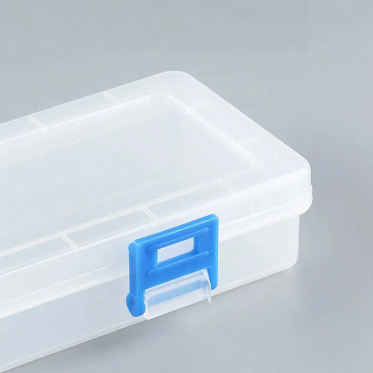10PCS Clear Brush Storage Box for Gouache Watercolor Oil Painting Pen Holder Box