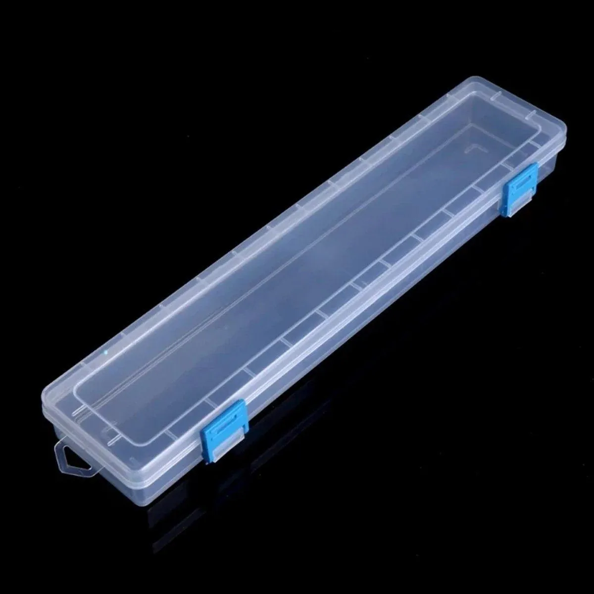 10PCS Clear Brush Storage Box for Gouache Watercolor Oil Painting Pen Holder Box