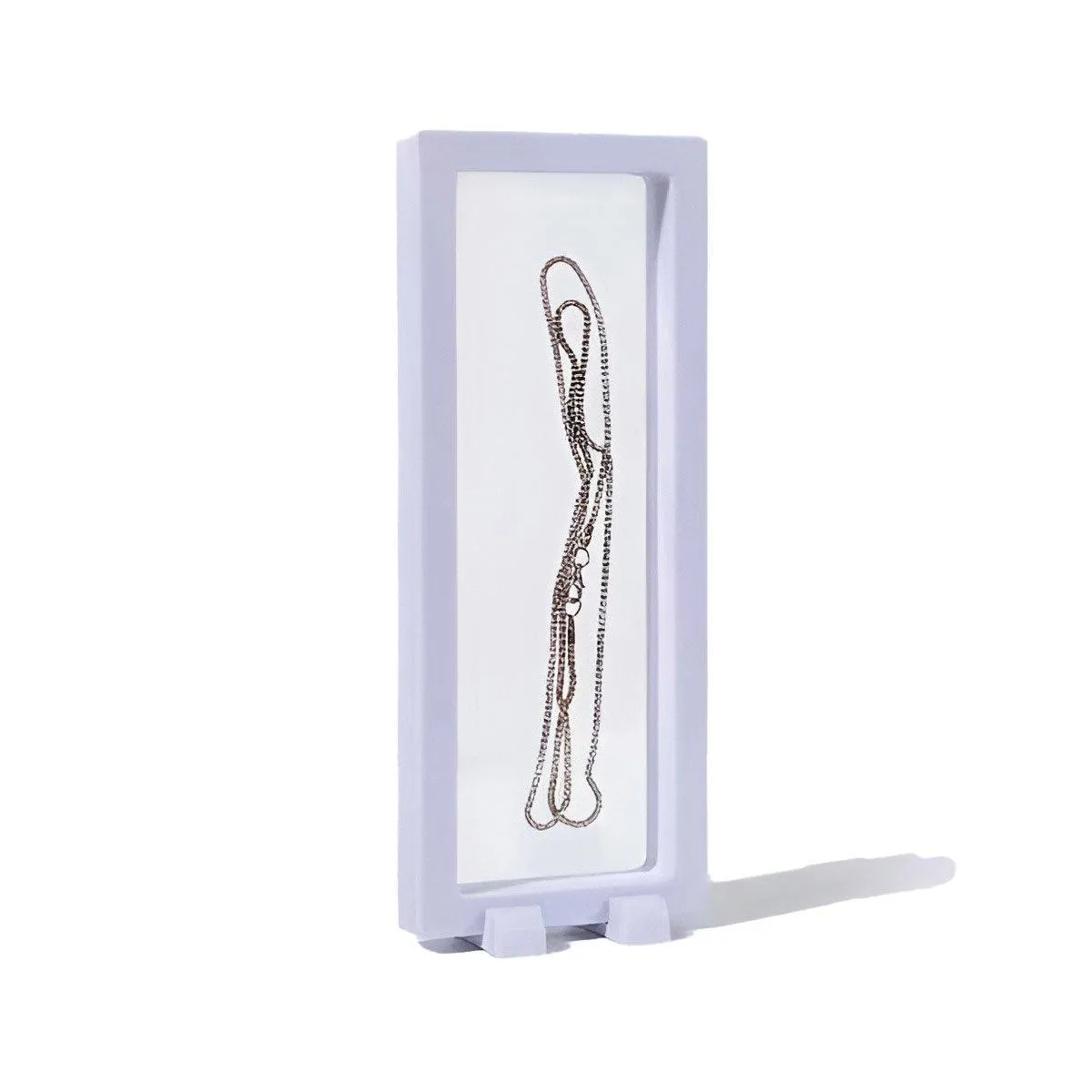 10pcs Transparent PE Film Display Box Jewelry Packaging Storage Box Container