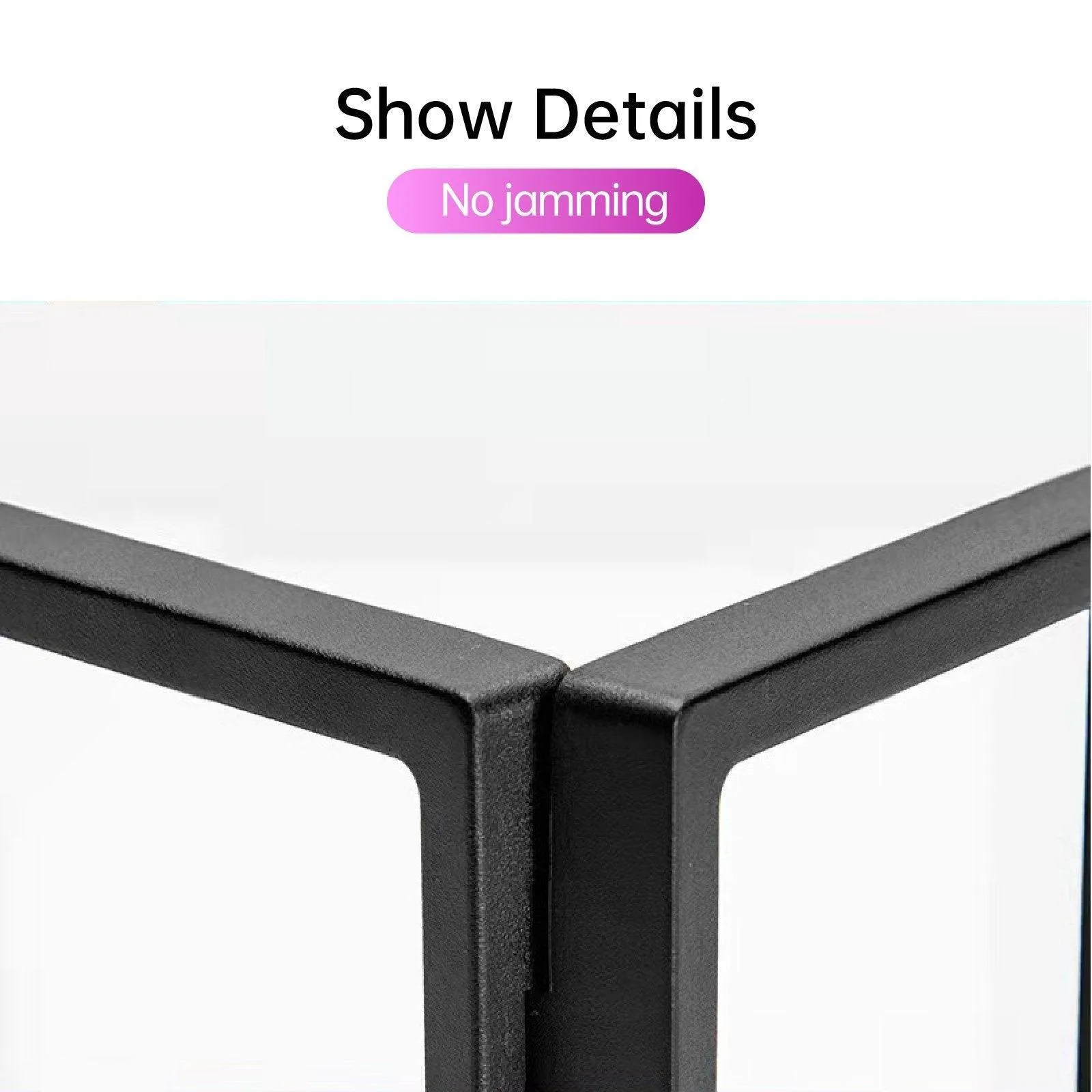 10pcs Transparent PE Film Display Box Jewelry Packaging Storage Box Container