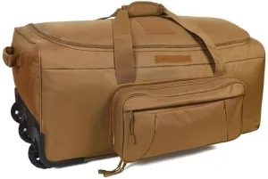 124l tactical duffel bag res brown