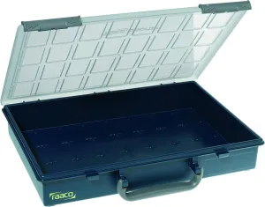 136204 Compartment Box "Assorter 55 4x8-0" Empty in Blue/Transparent
