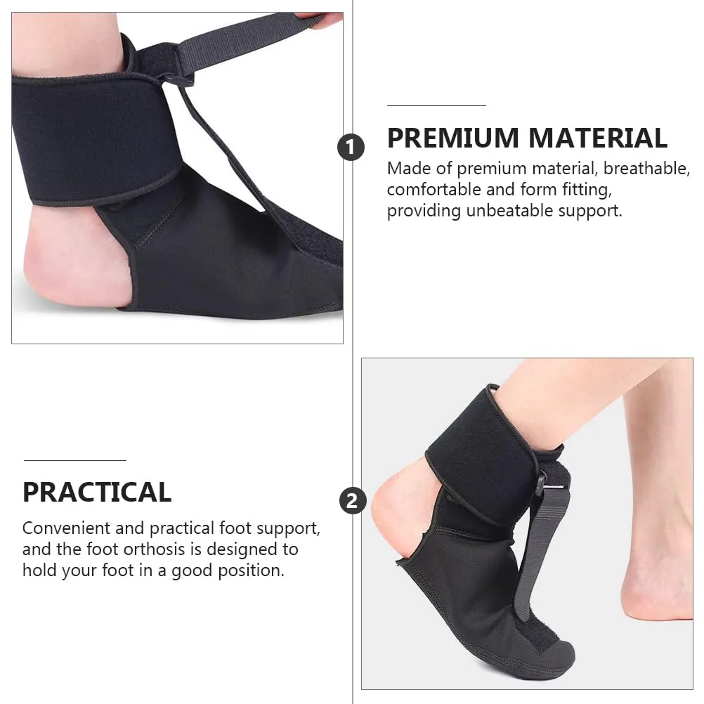 1Pc Foot Drop Tool Stand Night Splint for Plantar Medical Equipment Foot Droop Corrector Ankle Foot Orthosis Foot Orthotic Device Soft Sock