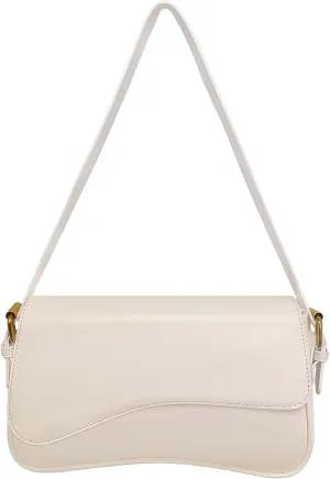 2025 Shoulder Bag for Women PU Leather Shoulder Purse Tote Bag Crossbody Purses for Women Trendy with 2 Removable Straps