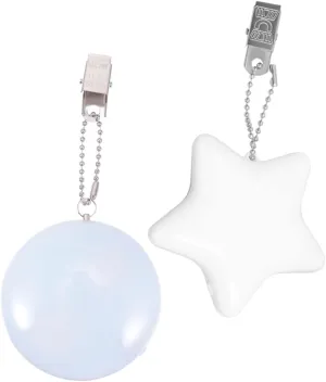 2pcs Led Purse Light with Touch Sensor Night Lights for Handbag Glowing Bag Lamp Star Shape Rechargeable for Women Girls