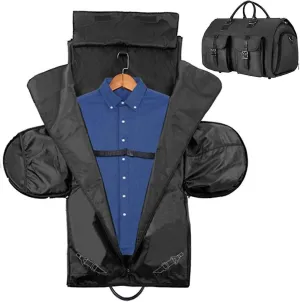 45" Suit Carrier Bag - Convertible Garment Bag With Shoulder Strap Handles Multi
