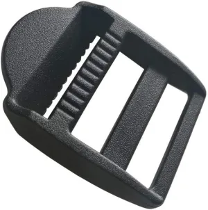 60 Pcs 1" (25mm) Plastic Tension Locks Triglide Buckles for Belt Backpack Camping Bag Belt Suitcase (Black)