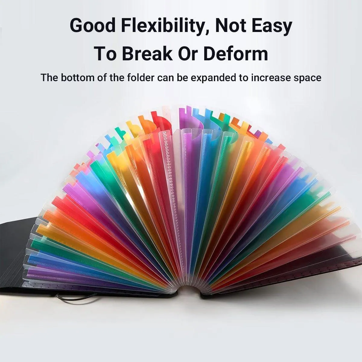 A4 Document Organiser 25 Compartments Multilayer Folder Office File Storage