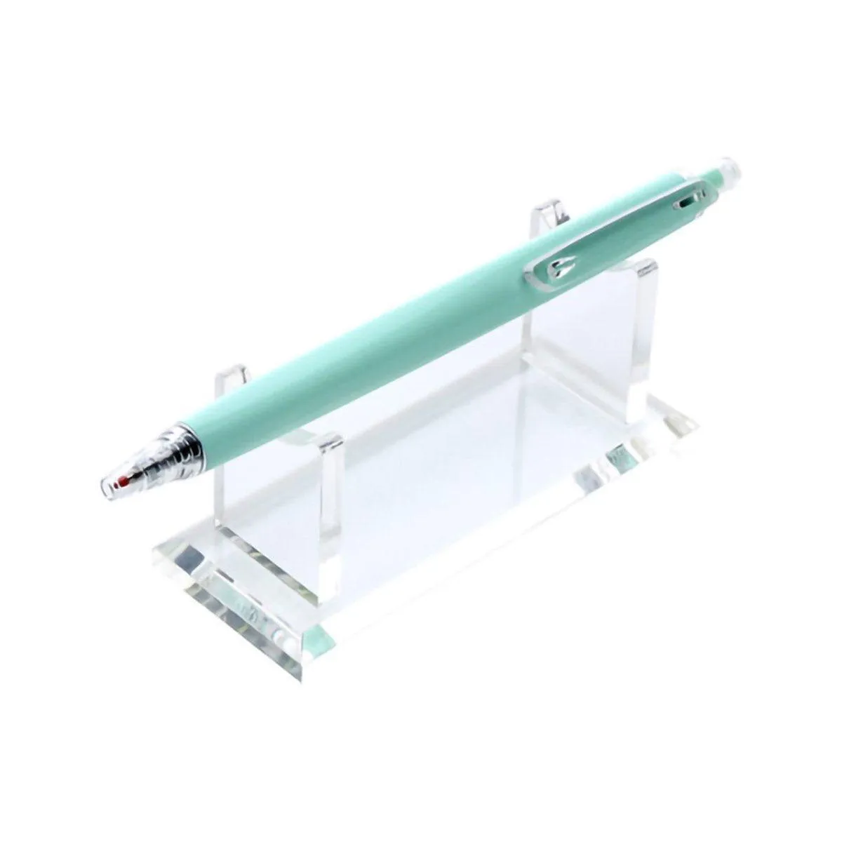 Acrylic Single Pen Display Rack Pencil Makeup Brush Transparent Pen Holder Stand