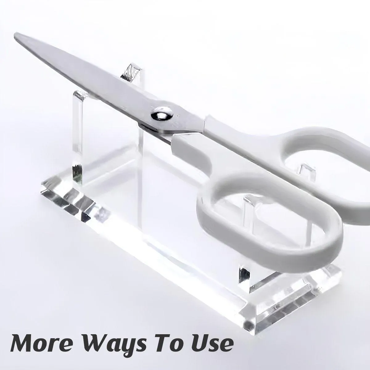 Acrylic Single Pen Display Rack Pencil Makeup Brush Transparent Pen Holder Stand