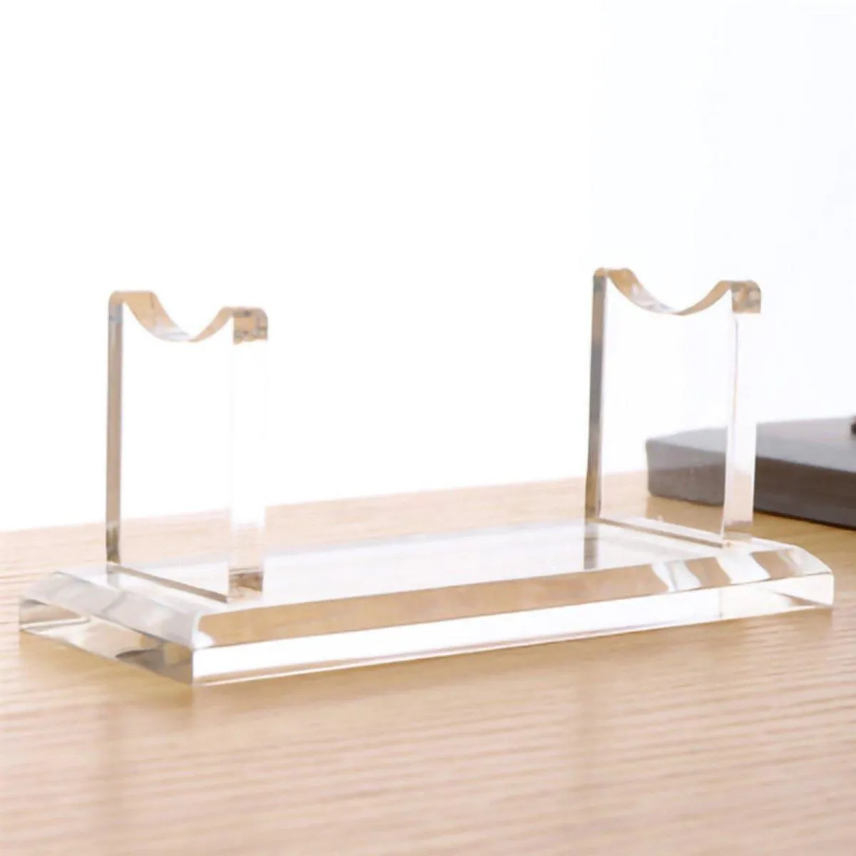 Acrylic Single Pen Display Rack Pencil Makeup Brush Transparent Pen Holder Stand