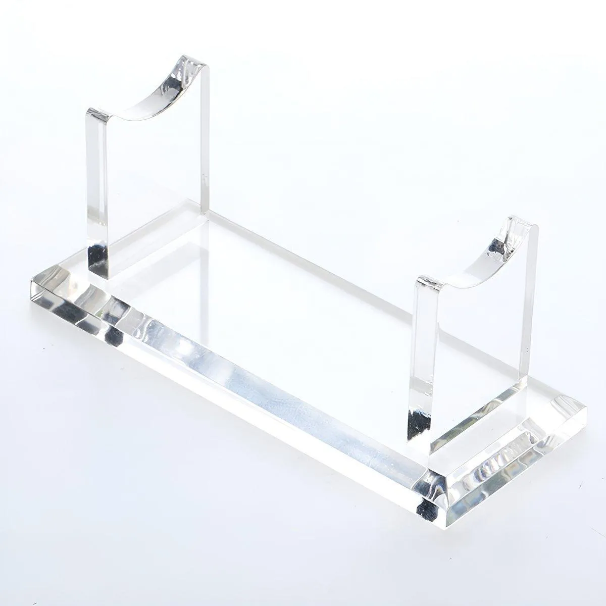 Acrylic Single Pen Display Rack Pencil Makeup Brush Transparent Pen Holder Stand