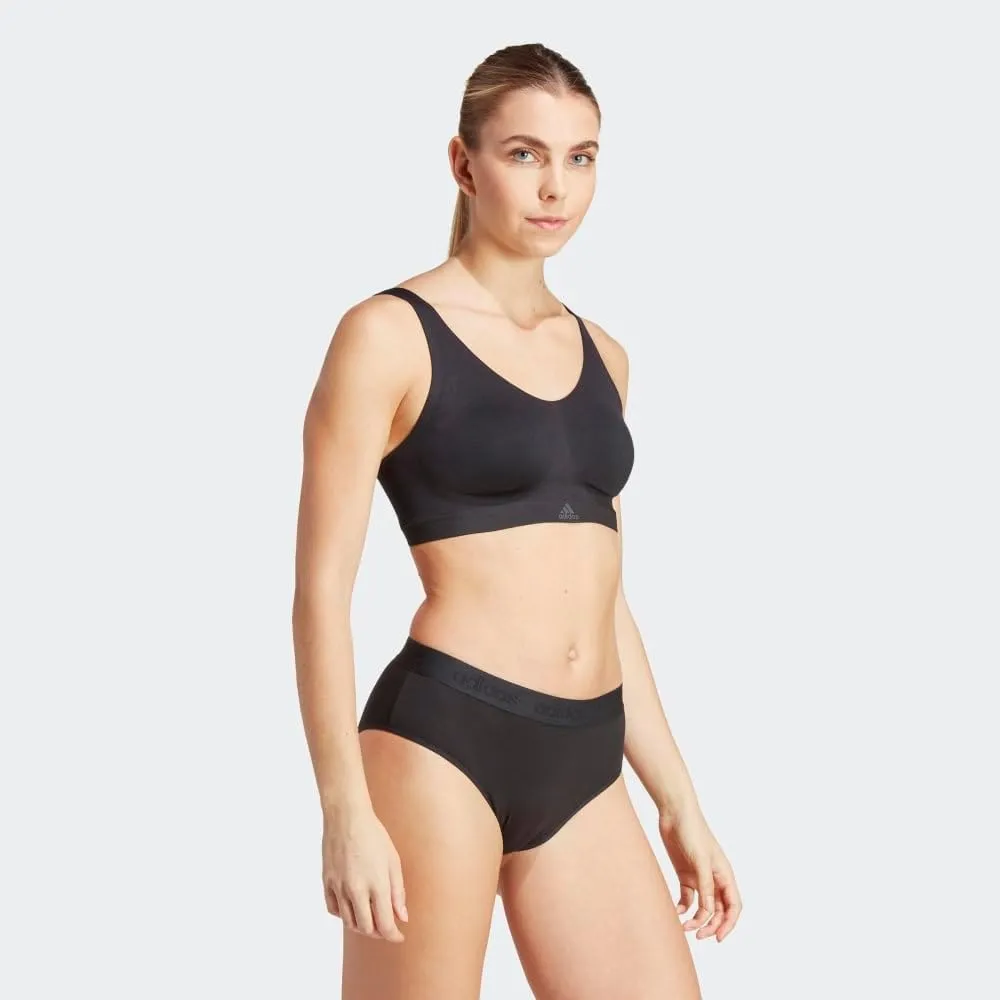 Adidas Women's Naked Seamless 2 Ply Bra w/Removable Cookies