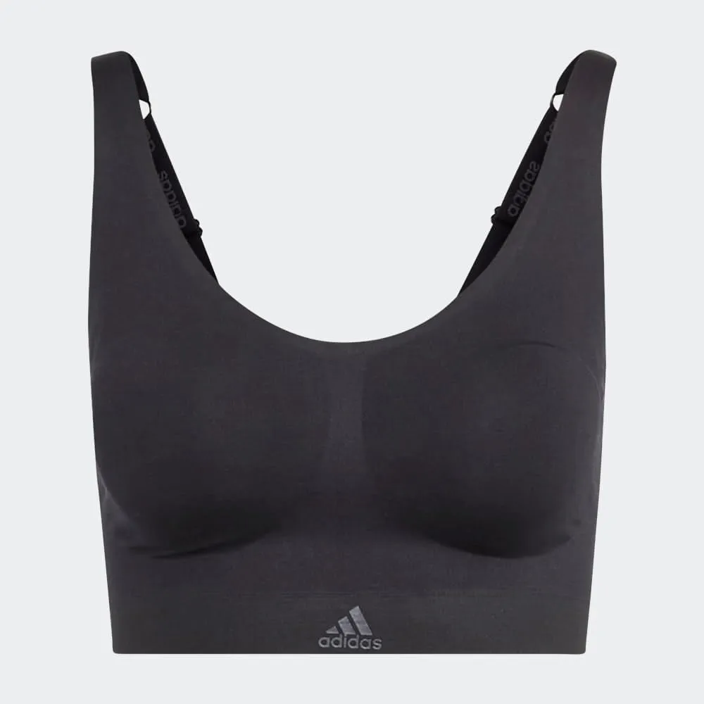 Adidas Women's Naked Seamless 2 Ply Bra w/Removable Cookies
