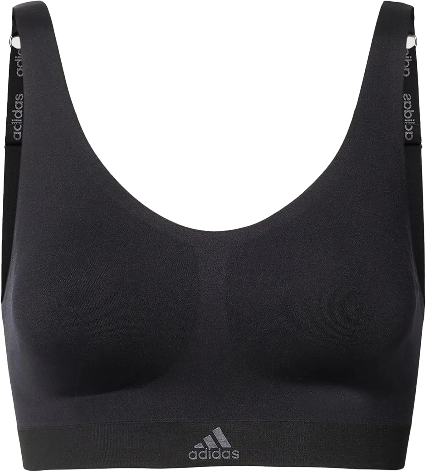 Adidas Women's Naked Seamless 2 Ply Bra w/Removable Cookies
