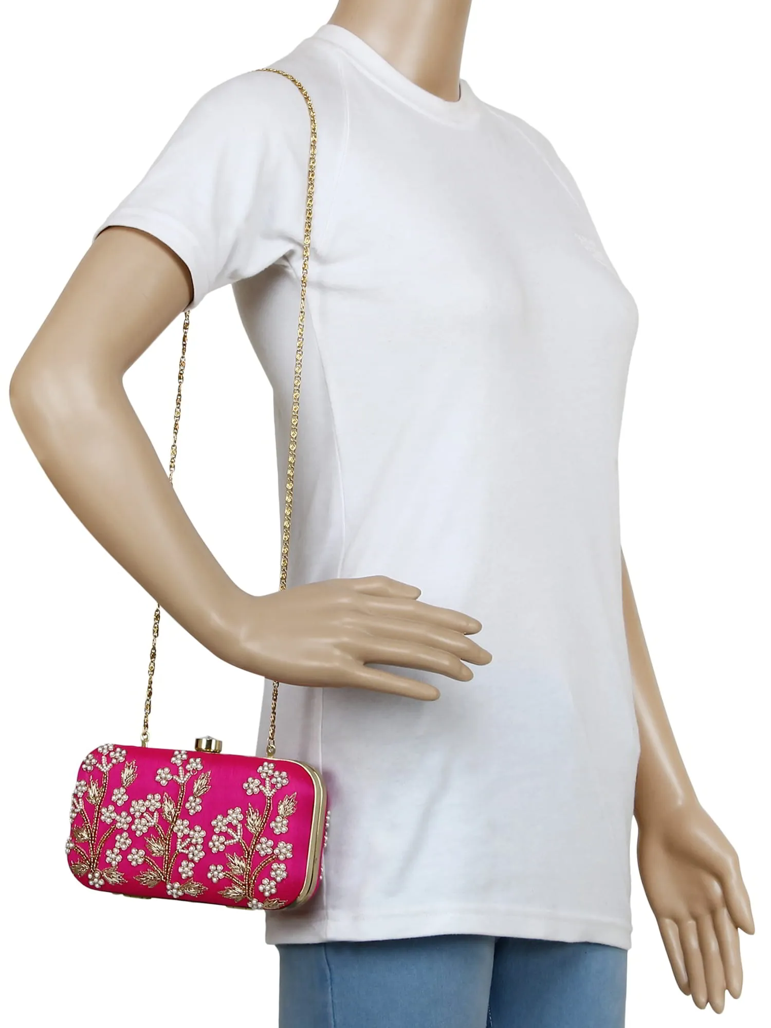 Adorn Embroidered & Embelished Party Clutch