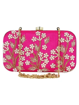 Adorn Embroidered & Embelished Party Clutch
