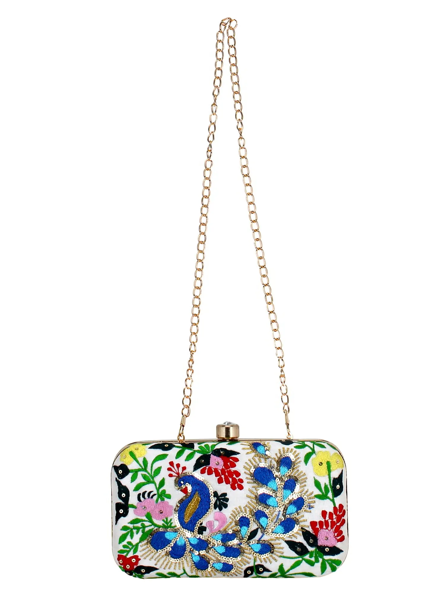 Adorn Embroidered & Embelished Party Clutch