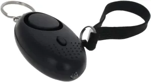 Aicosineg 2Pcs Safe Sound Personal Alarm 120DB Personal Security Alarm Emergency Safety Alarm Keychain with LED Lights for Women Men Children Elderly Bags Backpacks Suitcases Keys Black