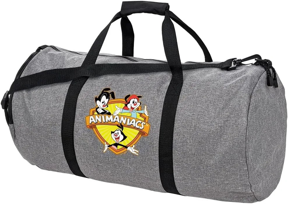 Animaniacs Crest Lightweight Duffel Bag for Sports and Gym Packable for Travel