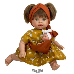 Annika - 16" Alika Baby Doll - Made in Spain