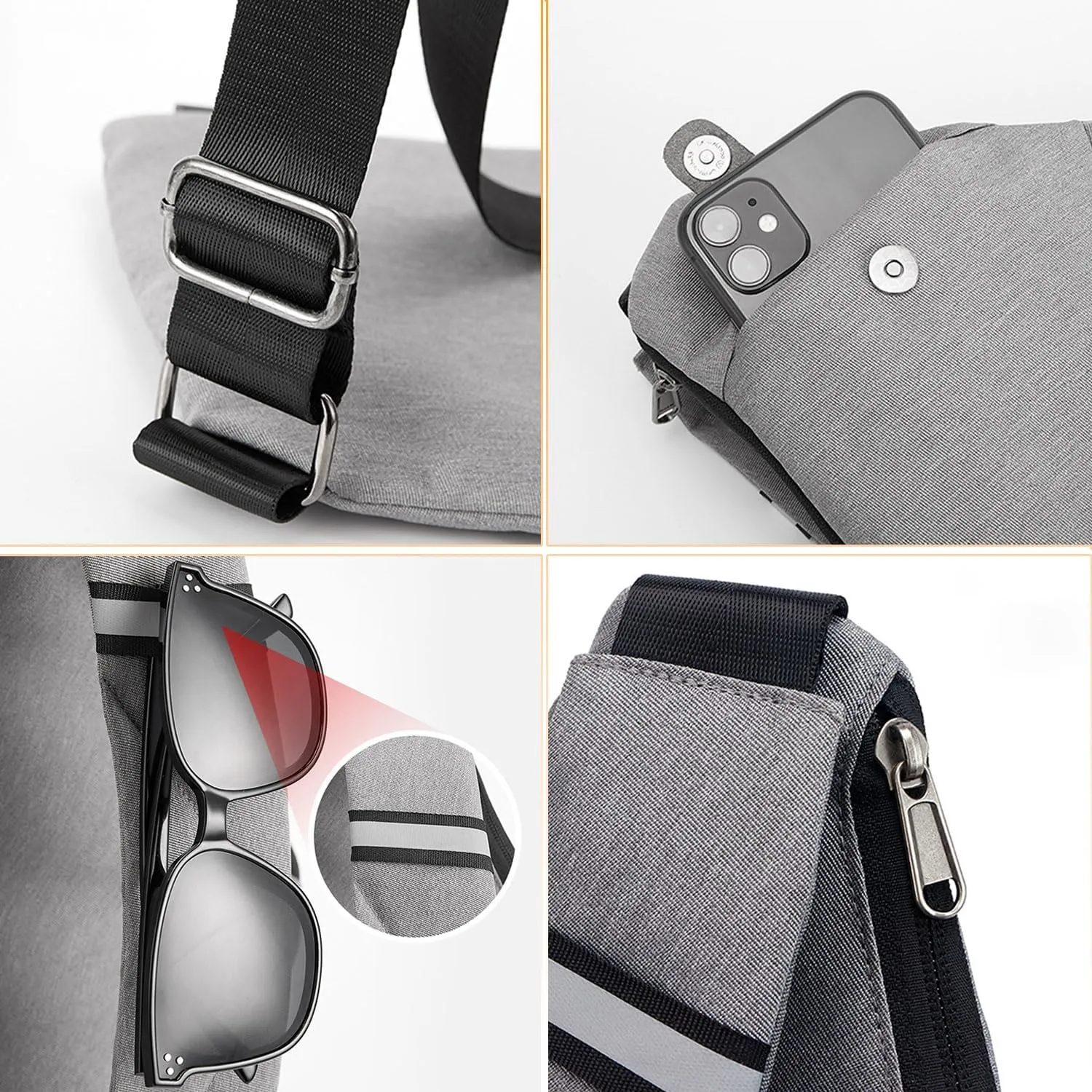 Anti Theft Bag, Anti Theft Travel Bag For Women, Anti-Theft Bag