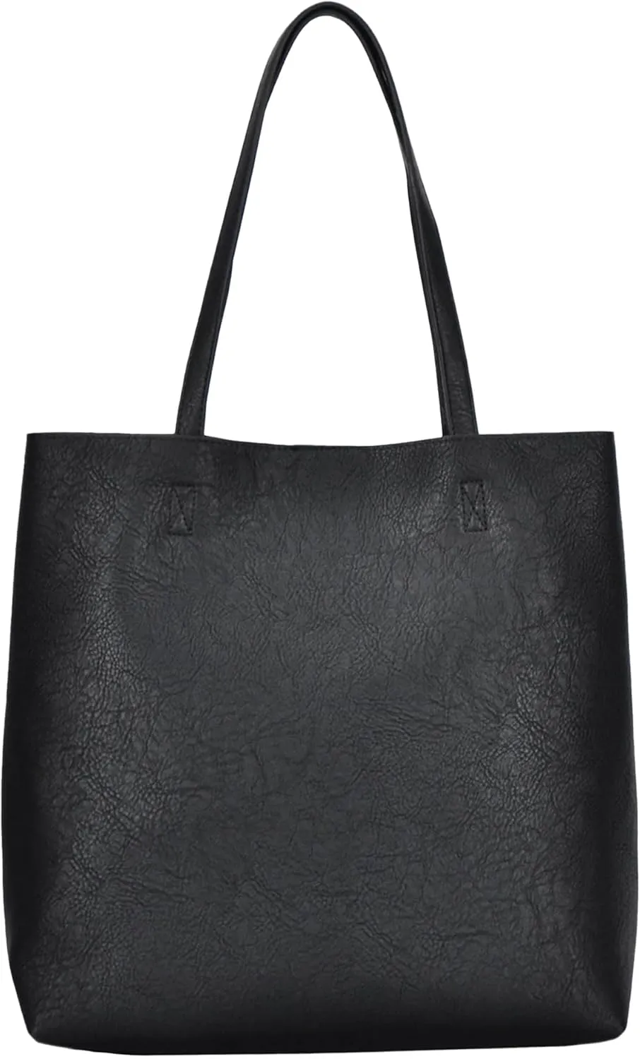 Antik Kraft Olivia Tote | Vegan Leather Tote Bag for Women, Top-Handle Shoulder Bag | 14.5L x 4.5W x 14.5H