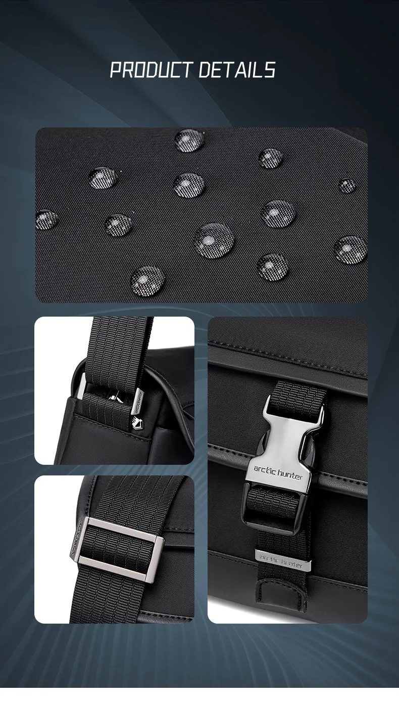 Arctic Hunter i-Locker Messenger Sling Bag Multicompartment