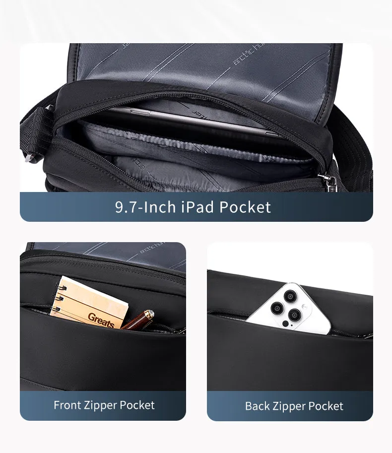 Arctic Hunter i-Locker Messenger Sling Bag Multicompartment