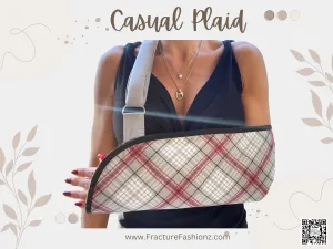 Arm Sling | Casual Plaid Fashion Arm Sling