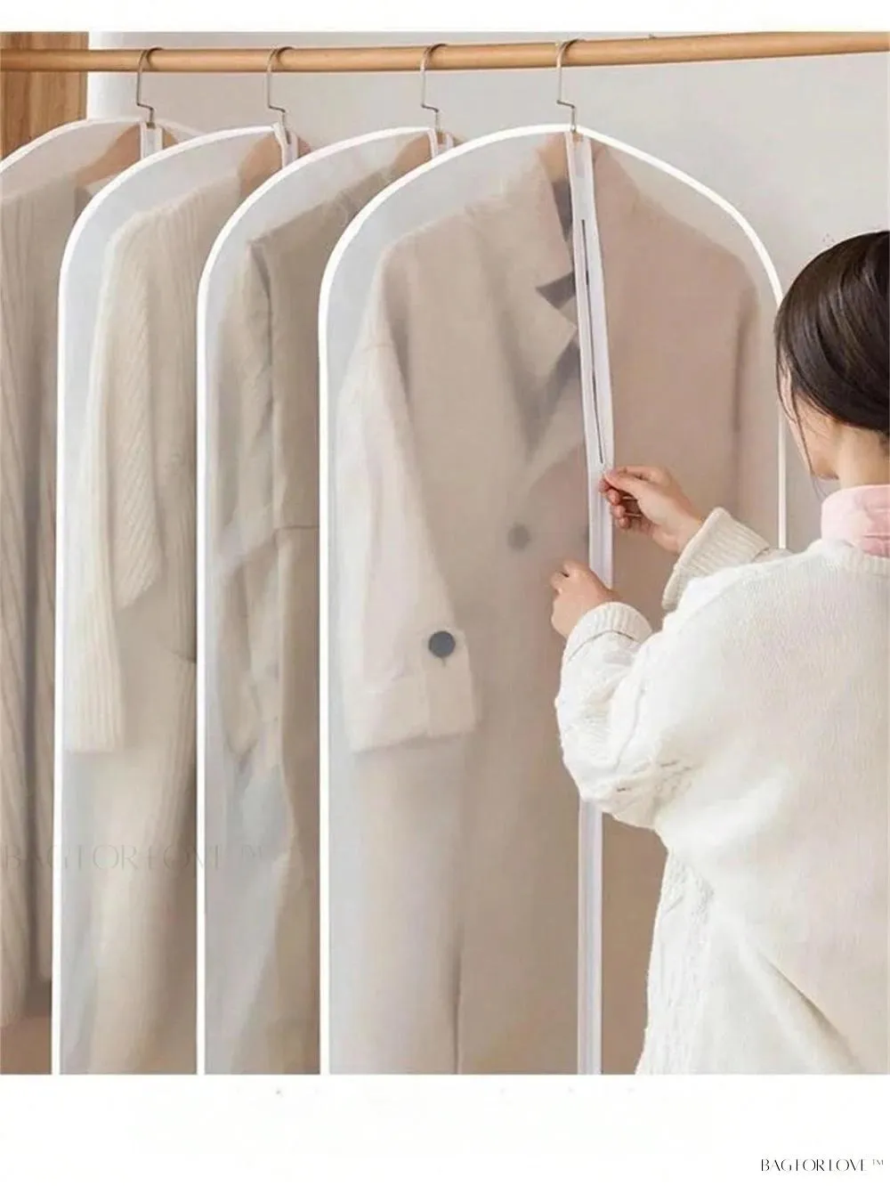BagForLove - Simple Transparent Closet Organizers with Dust Cover