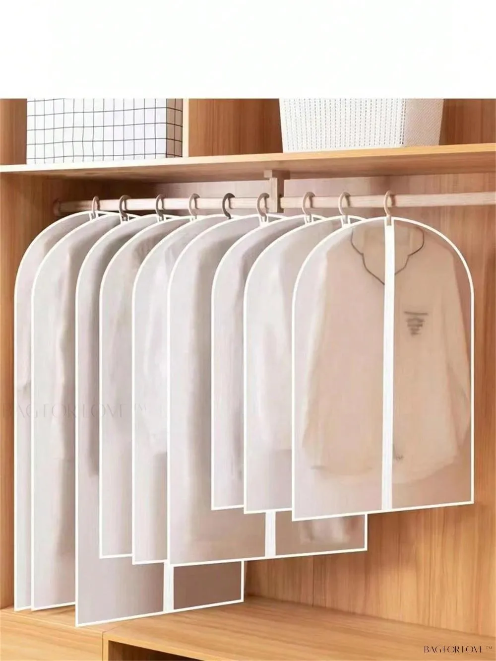 BagForLove - Simple Transparent Closet Organizers with Dust Cover