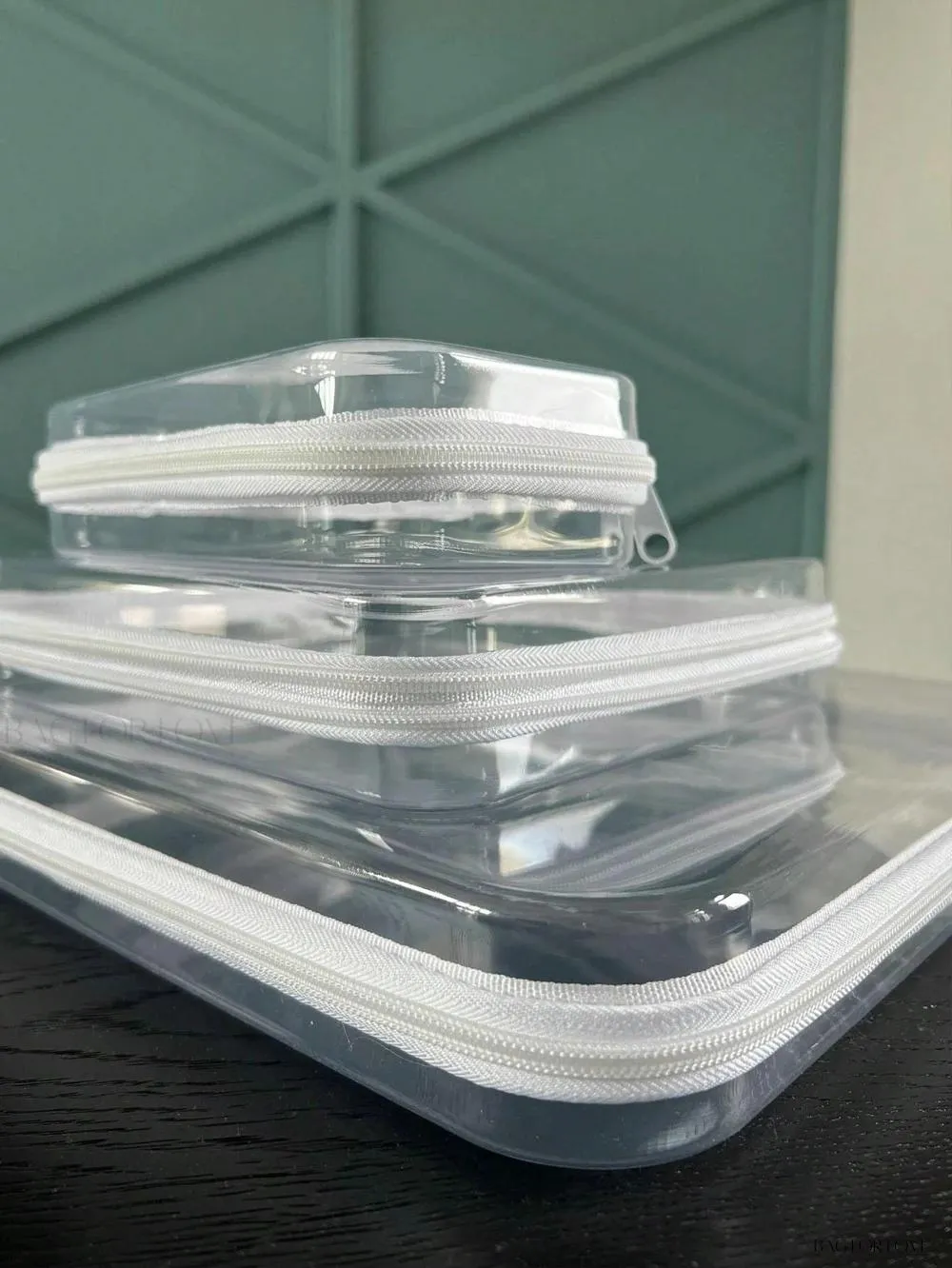 BagForLove - Stackable PVC Zippered Pouches for Easy Toy Storage