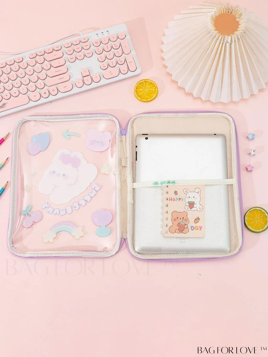 BagForLove - Transparent Student Handbag: New Cartoon-style Storage Bag