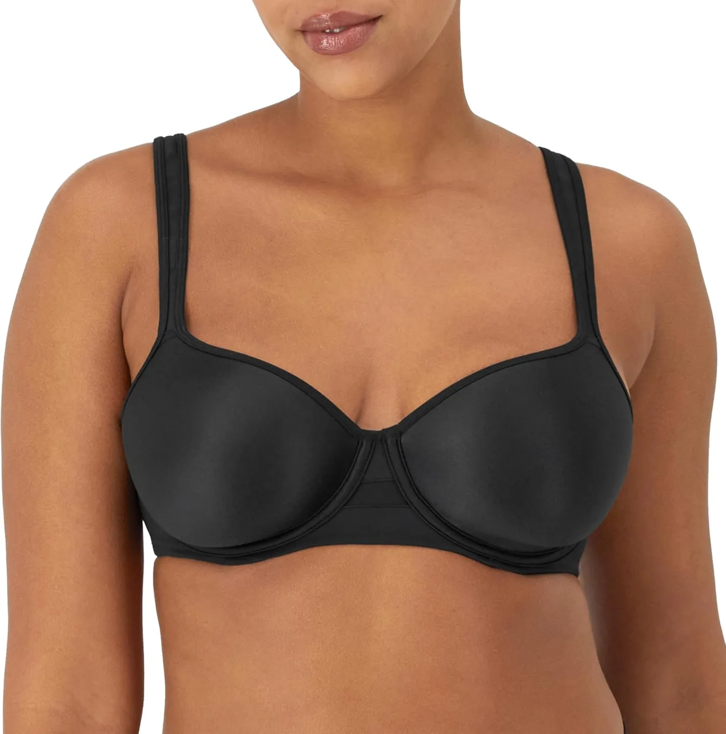 Bali Women's One Smooth U Ultra Light Minimizer Underwire Bra Df3490
