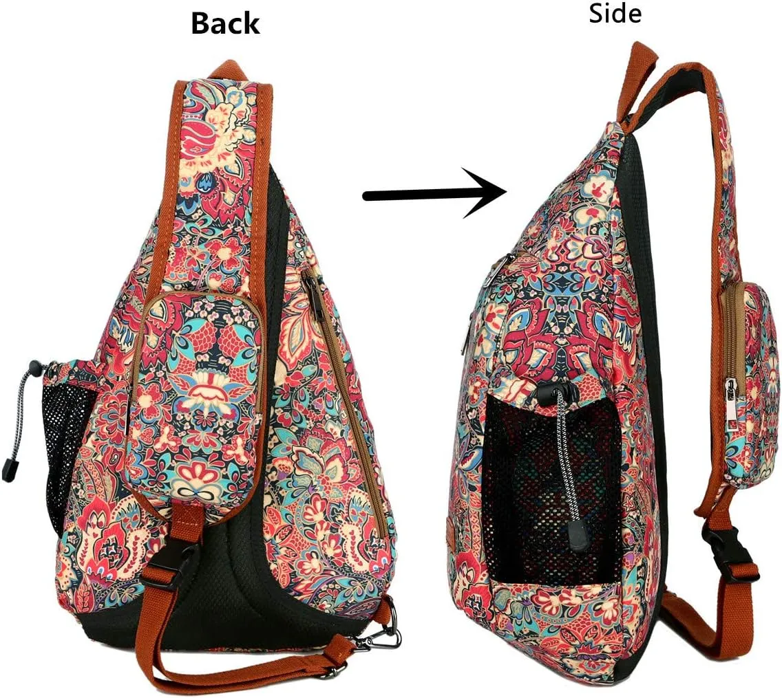 Baosha Sling backpack Crossbody Shoulder Chest Bag Travel Hiking Daypack for Women XB-04