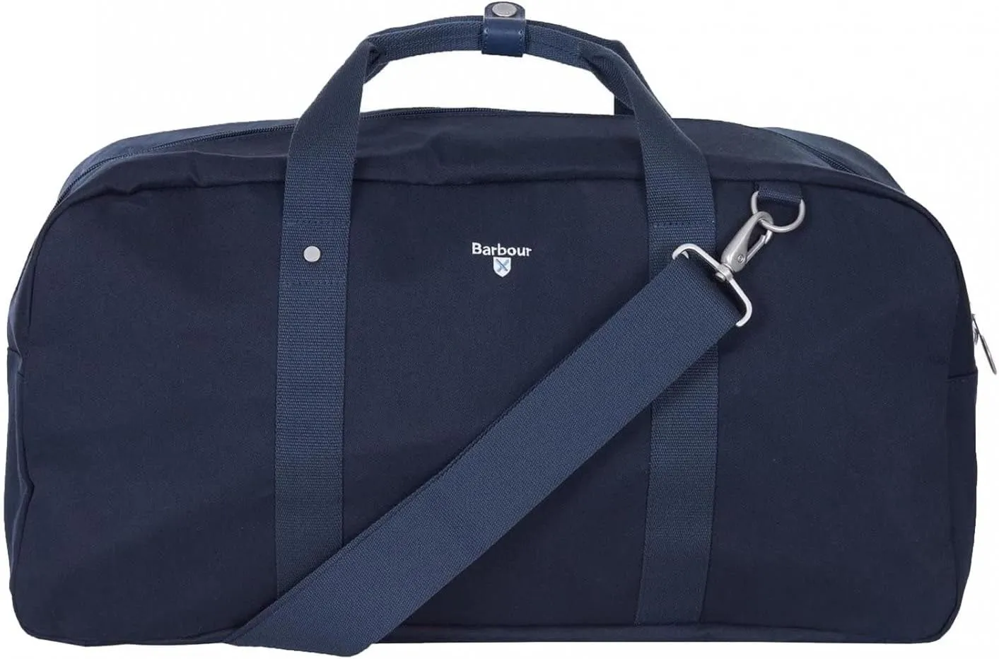 Barbour Mens Logo Convertible Duffle Bag Navy O/S
