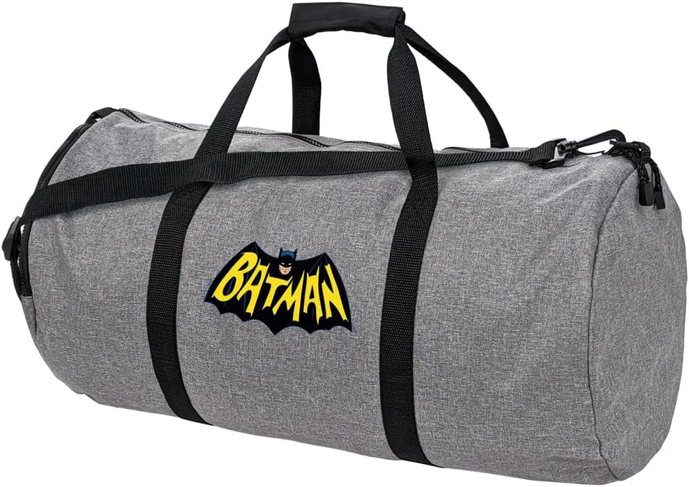 Batman 1966 TV Series Logo Lightweight Duffel Bag for Sports and Gym Packable for Travel