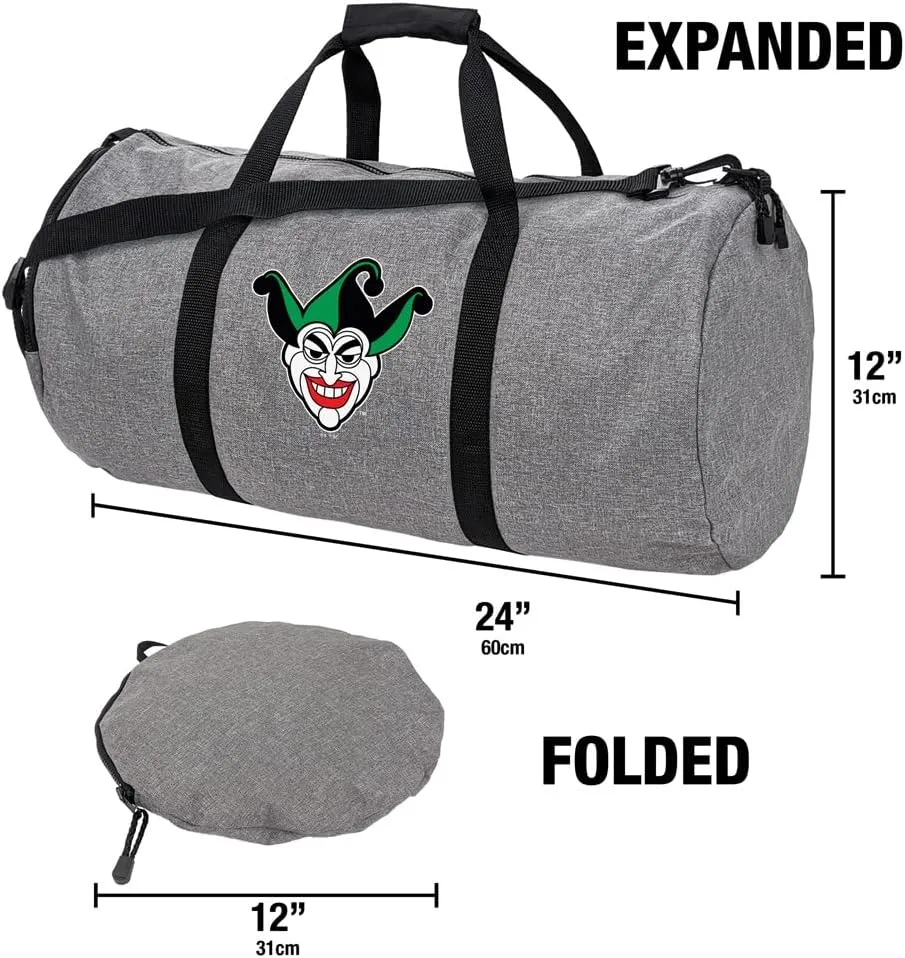 Batman Joker Symbol Lightweight Duffel Bag for Sports and Gym Packable for Travel