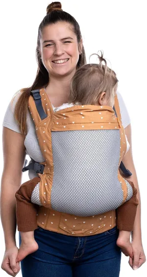 Beco Toddler Carrier with Extra Wide Seat - 100% Polyester 3D Performance Mesh Toddler Carrying Backpack Style and Front-Carry -Lightweight & Breathable Child Carrier -Toddler Sling Carrier 20-60 lbs