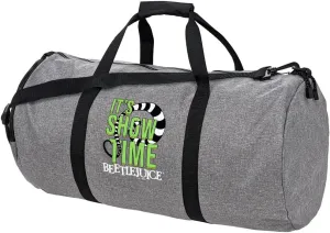 Beetlejuice It'S Showtime Quote Lightweight Duffel Bag for Sports and Gym Packable for Travel