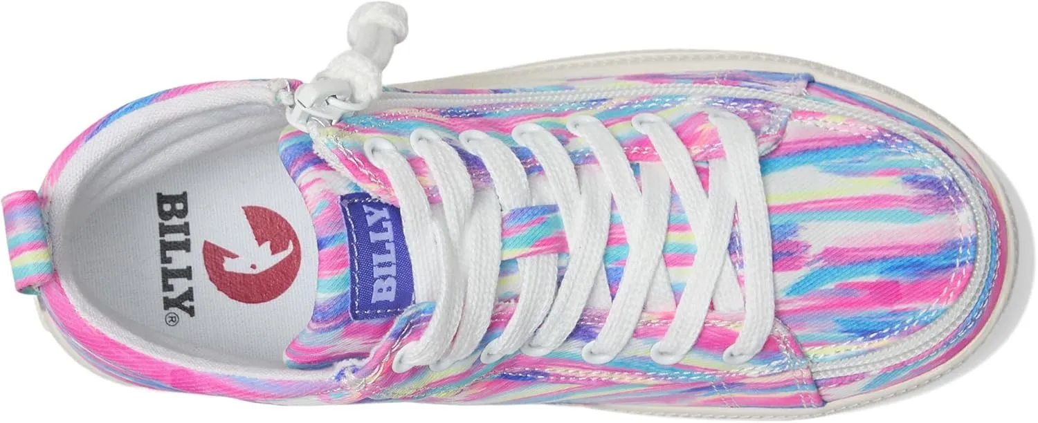 BILLY Footwear Kids Billy CS High Top Shoes for Big Kids and Little Kids – Canvas Construction – Signature Stripes