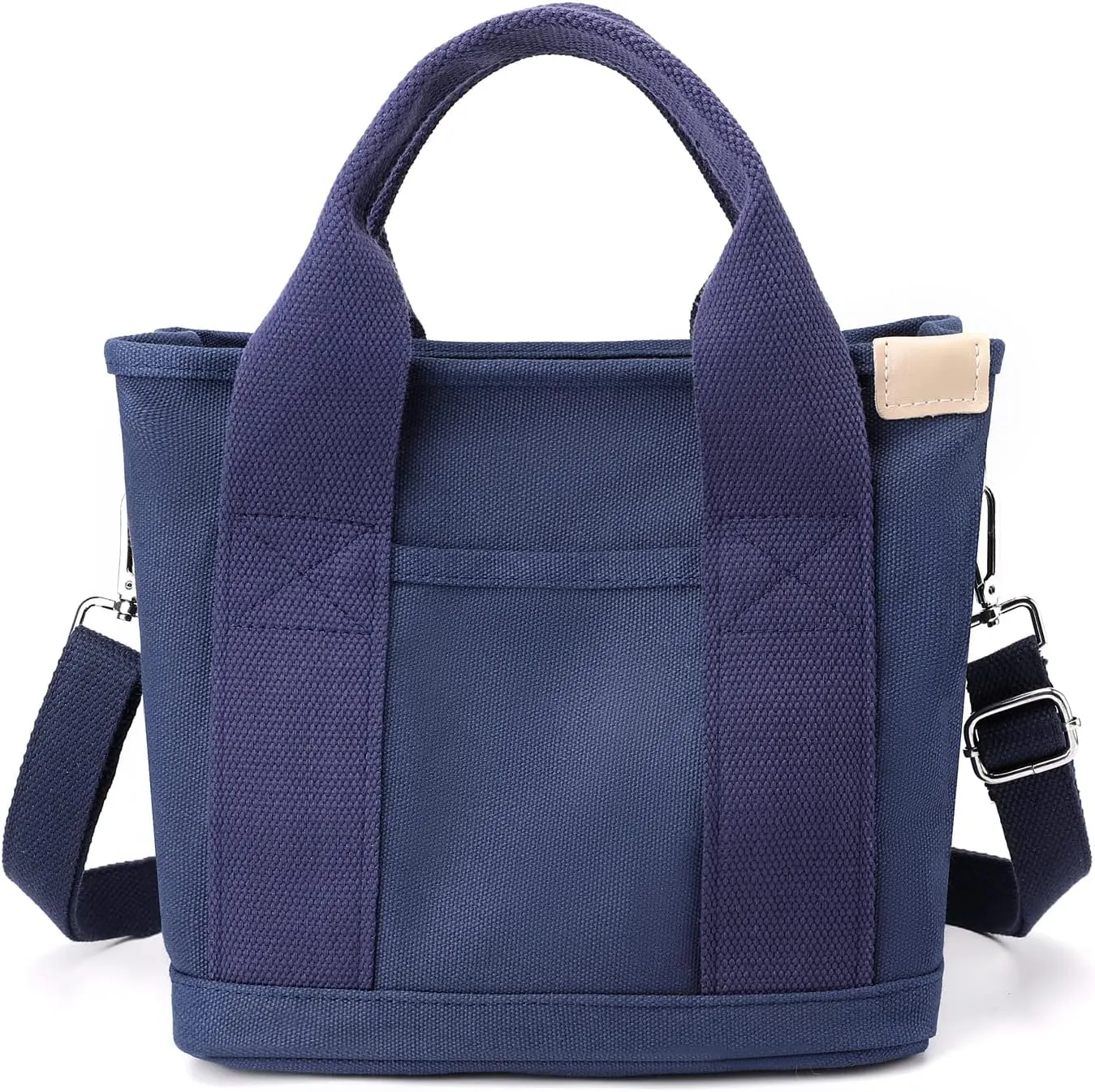 Blostirno Women's Small Canvas Tote Bag Stylish Satchel Mini Shoulder Crossbody Bags Fashion Hobo Messenger Purse Handbags