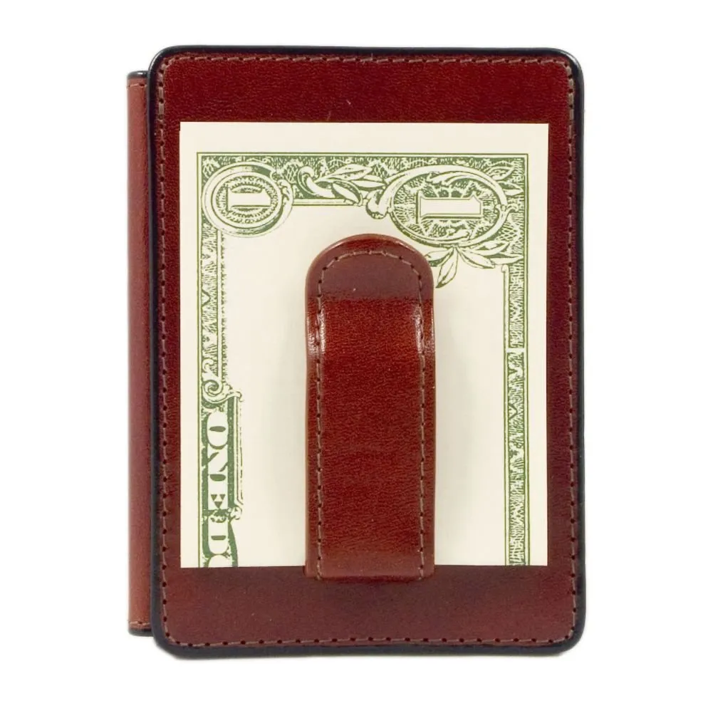 Bosca Old Leather Front Pocket ID Wallet