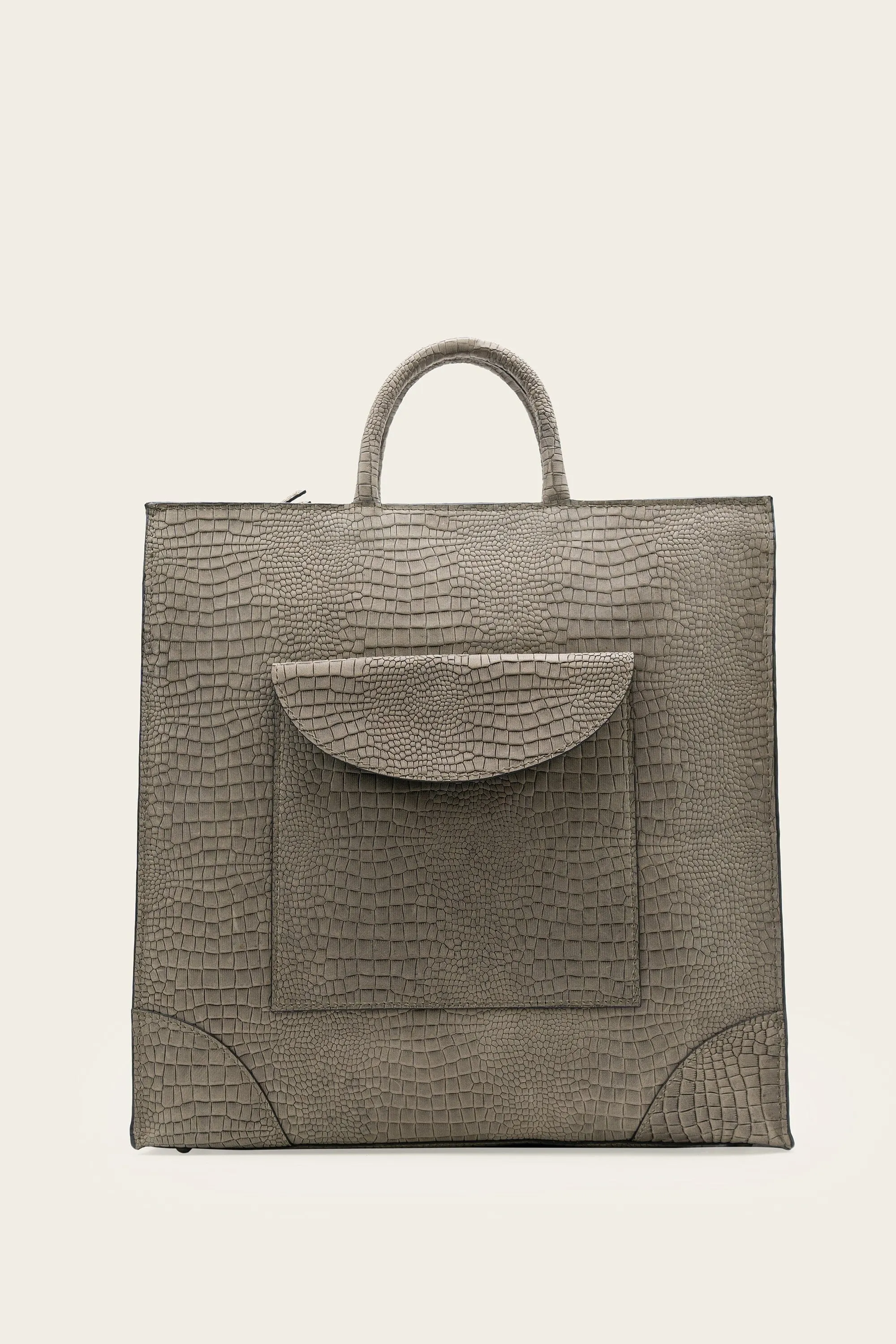 Box Tote Rare Green-Size 15