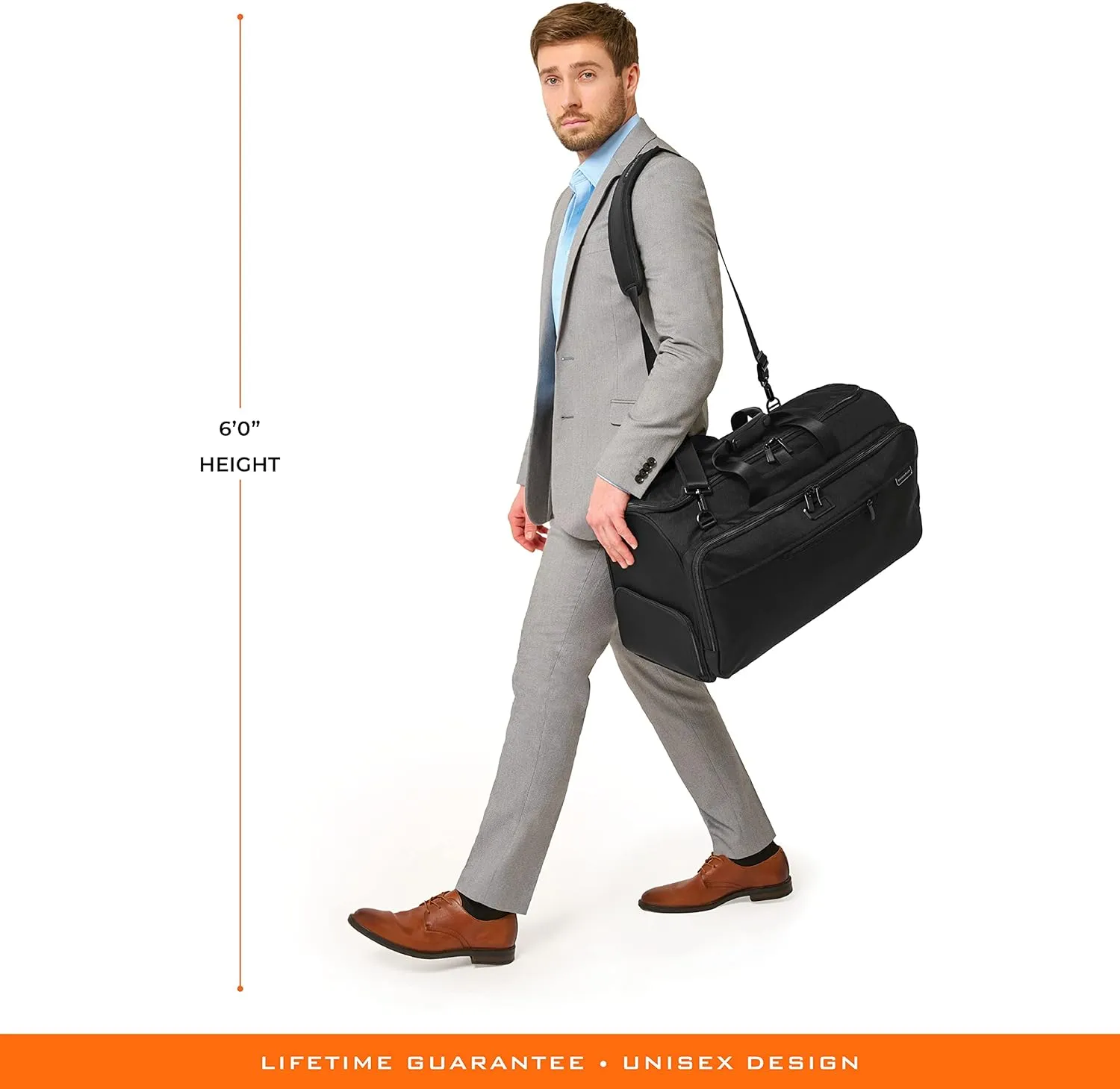 Briggs & Riley Travel Duffel Bag - Weekender & Overnight Luggage for Women & Men, Softside Bag