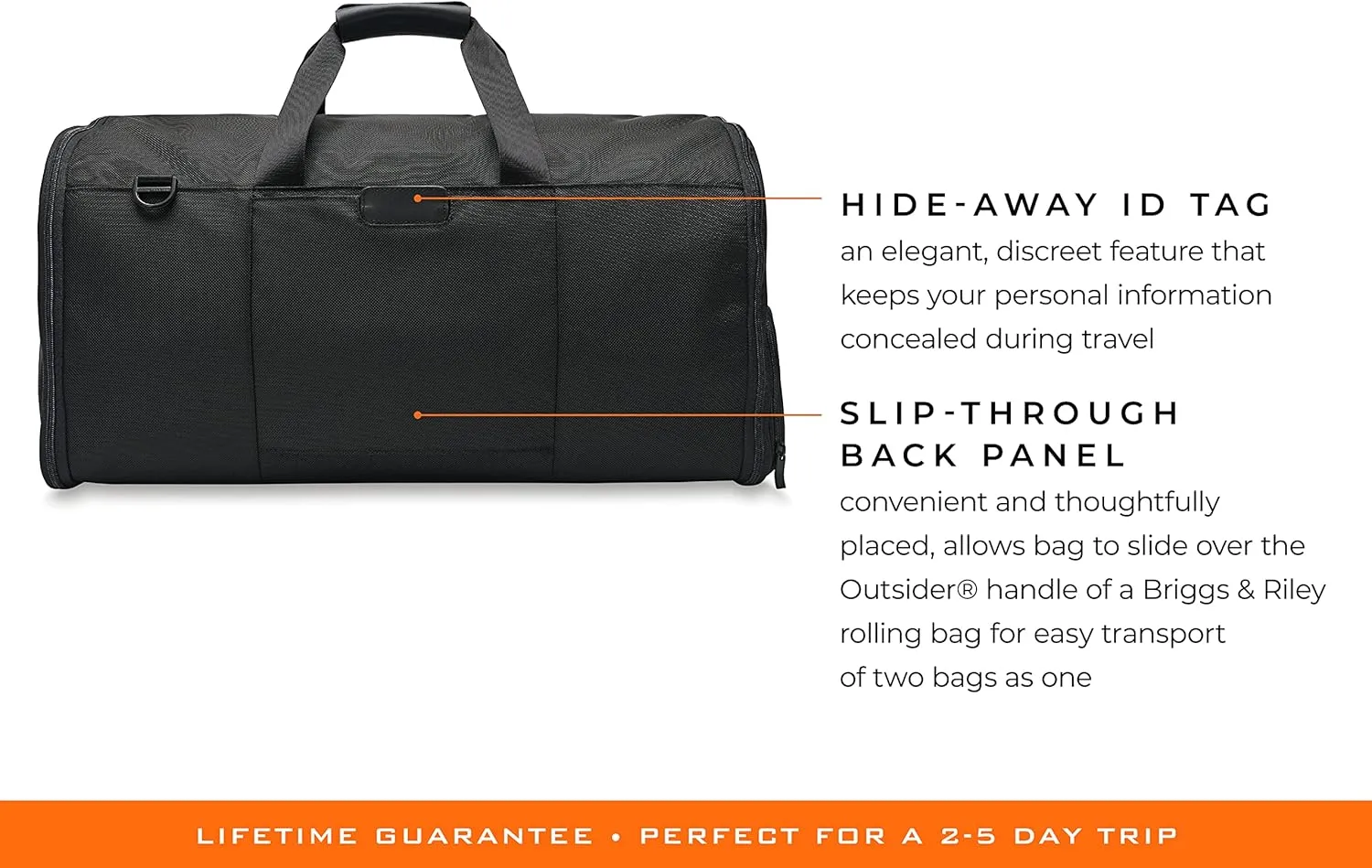 Briggs & Riley Travel Duffel Bag - Weekender & Overnight Luggage for Women & Men, Softside Bag