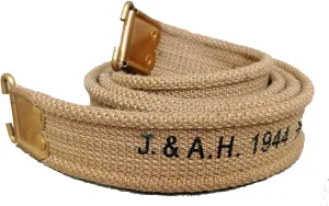 British WWII Army Lee Enfield SMLE Canvas Sling Light Khaki Color
