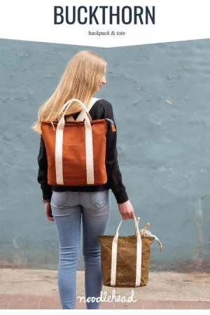 Buckthorn Backpack & Tote Bag Pattern